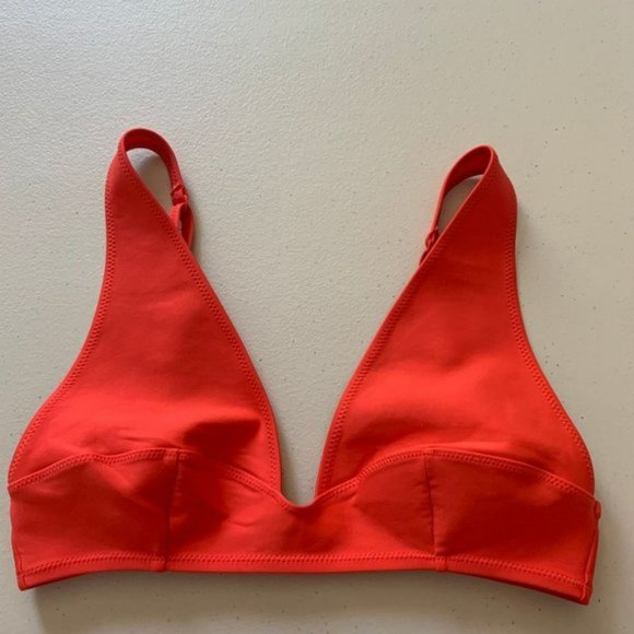 COS  Collection Of Style 2-Piece Bikini Swimsuit Swimwear Size 6 Coral Small S - Picture 6 of 13